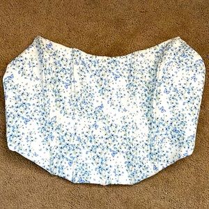 White Fox corset top